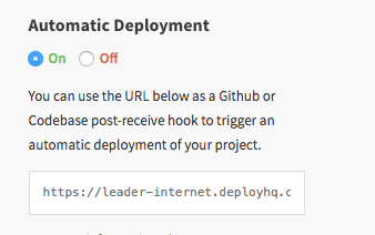 DeployHQ Auto Deploy