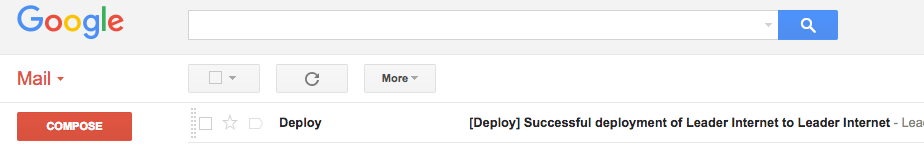 DeployHQ Success Deployment