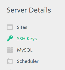 Forge SSH Key